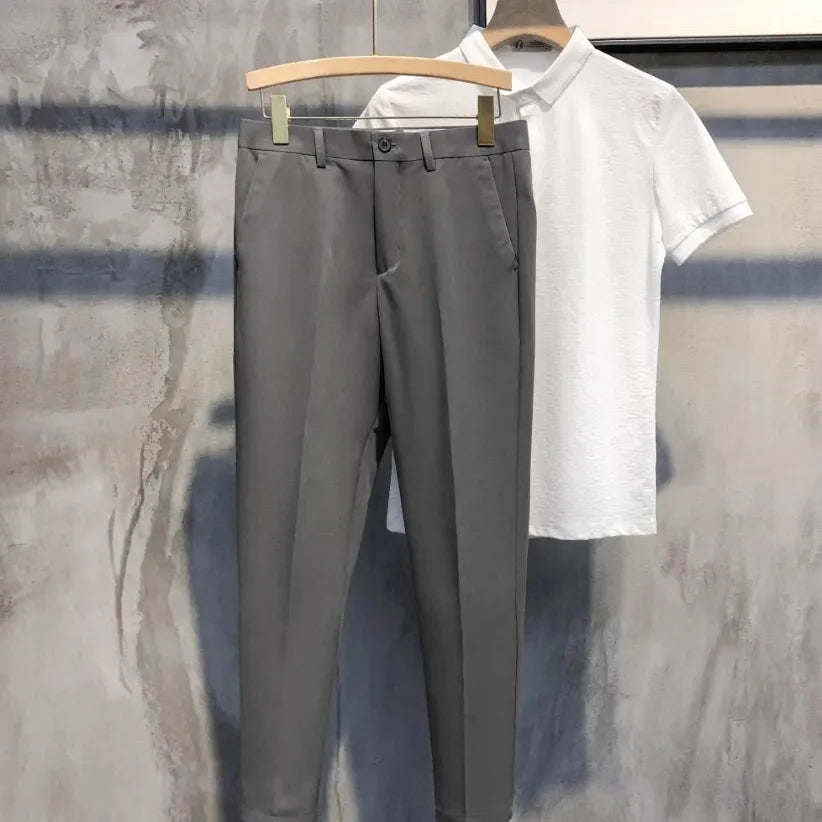 Heren pantalon recht model