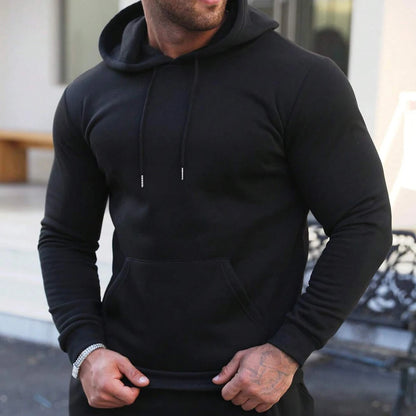 Luxe heren sport hoodie